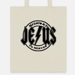 Highway to heaven tote bag